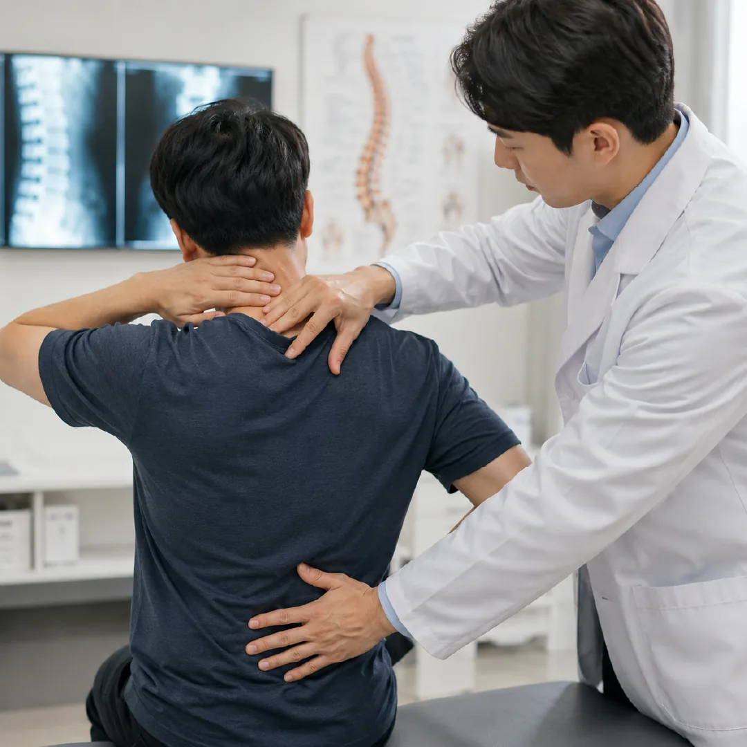 광명 교통사고 한방치료 후유증 통증 부위 점검